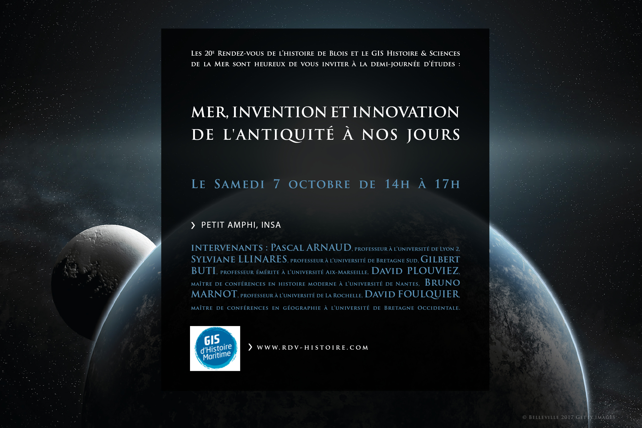 Mer invention innovation GIS RDVH Blois oct 2017